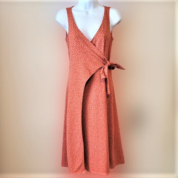Patagonia Dresses & Skirts - Patagonia Wrap It Up Sleeveless Casual Dress Small